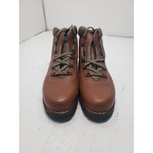 Vintage Limmer Brown Leather Mid Weight Hiking Boot Lace Up Size 13.5 M
